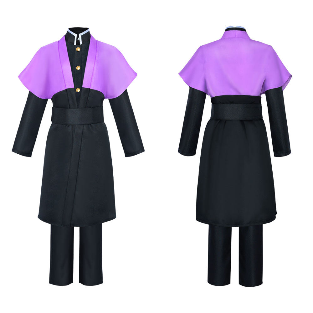 Demon Slayer: Kimetsu no Yaiba Shinazugawa Genya Cosplay Costume - Halloweez