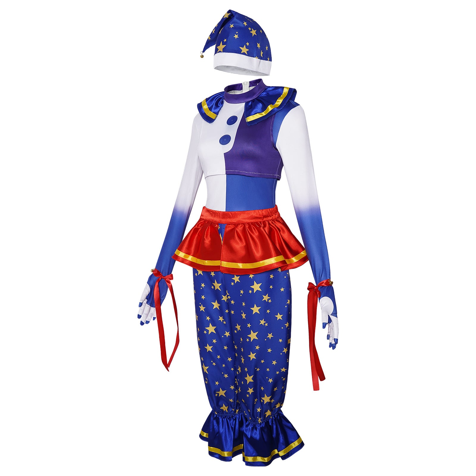 Five Nights at Freddy's: Security Breach Moon Clown Cosplay Costume - Halloweez