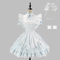 Alice Blue Maid Cosplay Costume, Custom Made for Halloween & Comic Con