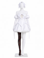 Alien Stage Sua Cosplay, Custom White Dress for Halloween & Comic Con Roleplay