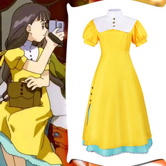 Cardcaptor Sakura Daidouji Tomoyo Dress Cosplay Costume Halloween Anime Outfit - Halloweez