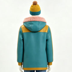 Stranger Things Max Mayfield Cosplay Coat & Beanie,Custom‑Made,Halloween