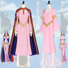 One Piece Princess Vivi Cosplay Costume Custom Outfit for Comic Con Halloween