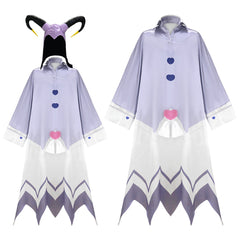 Premium Hazbin Hotel Adam Angel Villain Blue Pajama Cosplay Outfit - Halloweez
