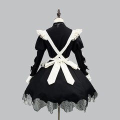 Dark Gothic Maid Cosplay Costume, Custom Made for Halloween & Conventions