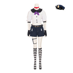 Stocking Cosplay Costume - Full Outfit as Cowgirl Police Officer - Halloweez