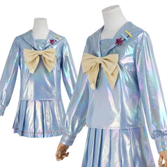 Needy Streamer Overload Ame Casual Outfit Cosplay for Streamer Angel Fans - Halloweez