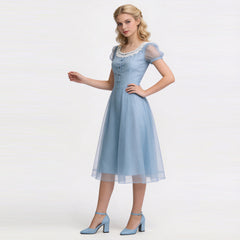 Alice's Adventures in Wonderland Alice Cosplay Dress Women Halloween Roleplay Costume Outfit - Halloweez