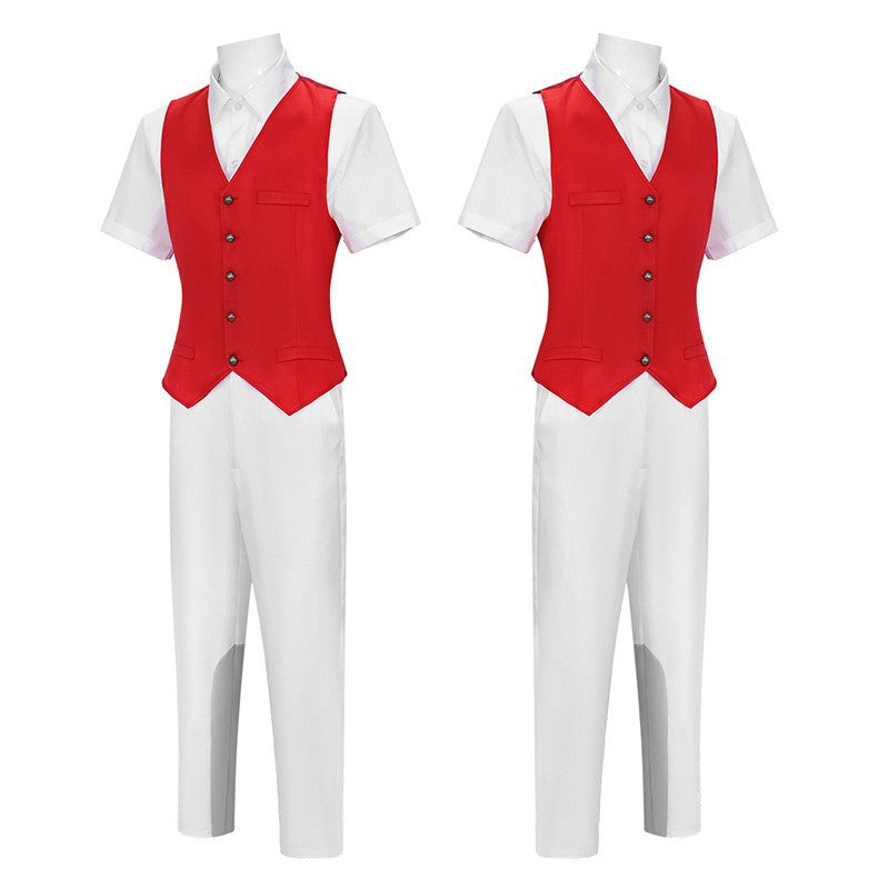 Wicked Musical Prince Fiyero Tiggular Winkie Cosplay Costume Outfit - Halloweez