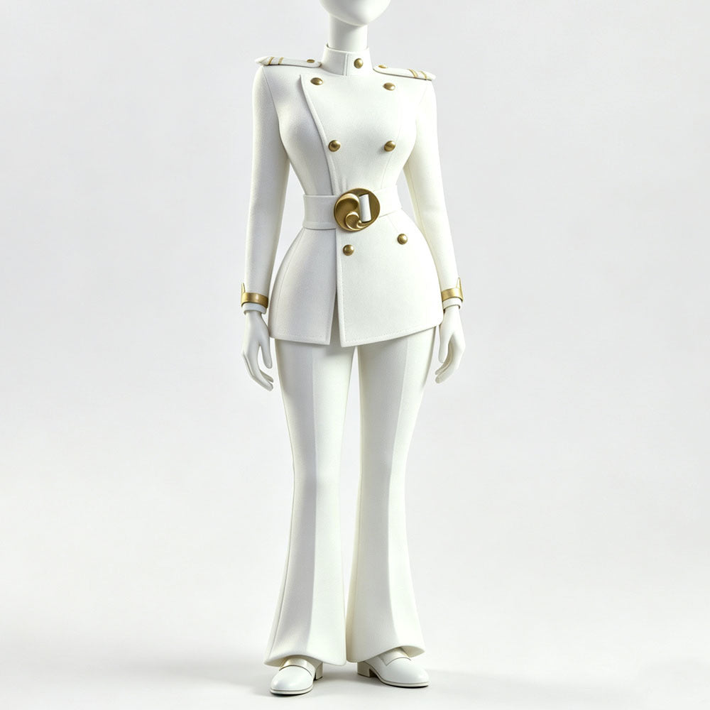 Hotel Transylvania Erica Van Helsing Captain Cosplay Costume For Halloween & Conventions