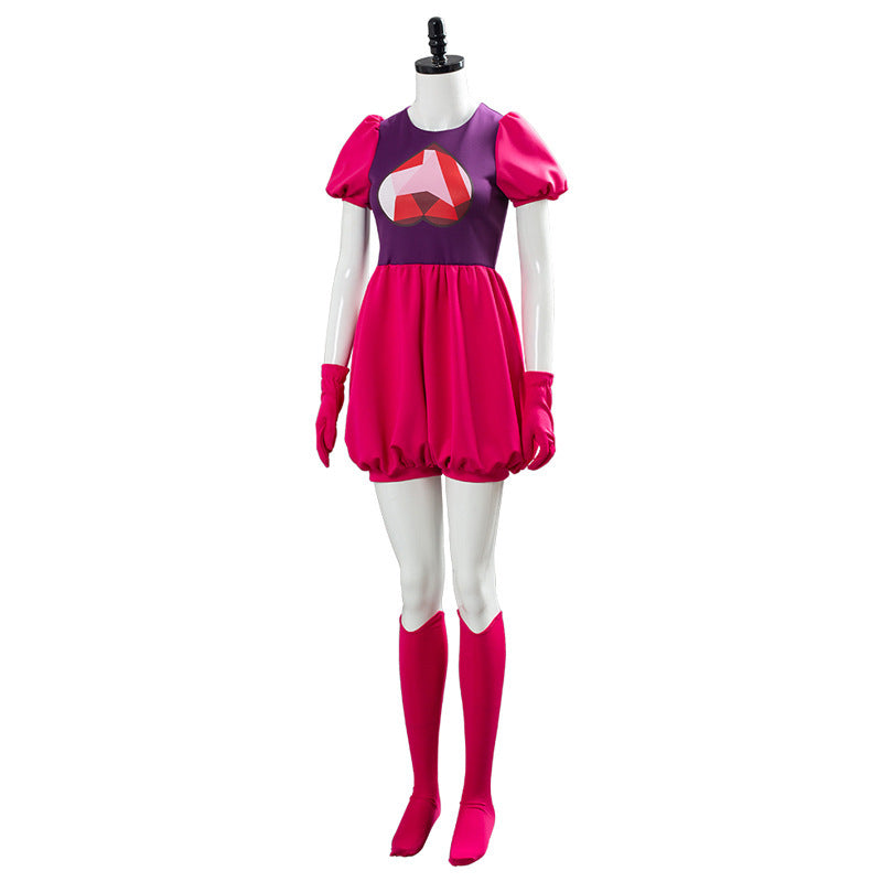 Steven Universe Spinel Gem Cosplay Costume Full Set Halloween Outfit - Halloweez