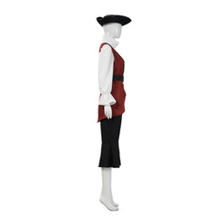 Pirates of the Caribbean Elizabeth Pirate Cosplay Costume Custom For Halloween