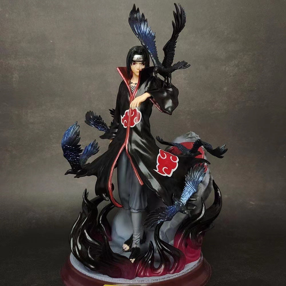 Figura de Itachi Uchiha de Naruto Shippuden: coleccionable de primera calidad, decoración de anime, regalo único