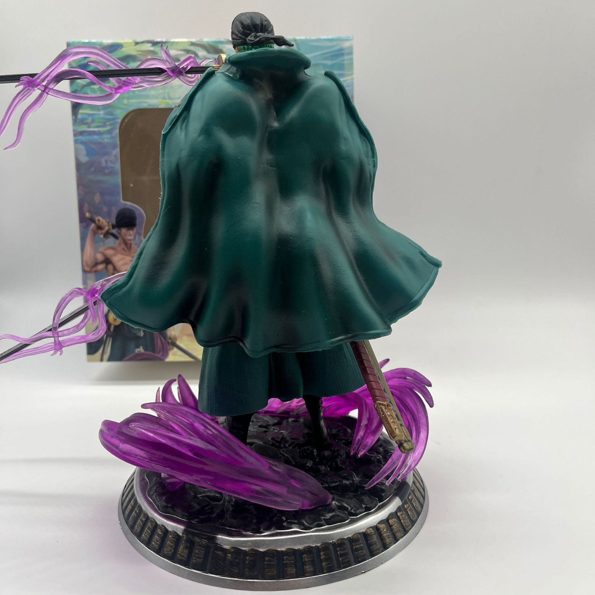 Figura de acción de PVC de Roronoa Zoro de Halloween: regalo de colección de anime de One Piece