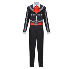 Men's Mariachi Costume Day of the Dead Halloween Cosplay Outfit