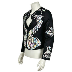 Michael Jackson Dangerous Tour Dragon Jacket Cosplay Costume Custom Halloween Outfit
