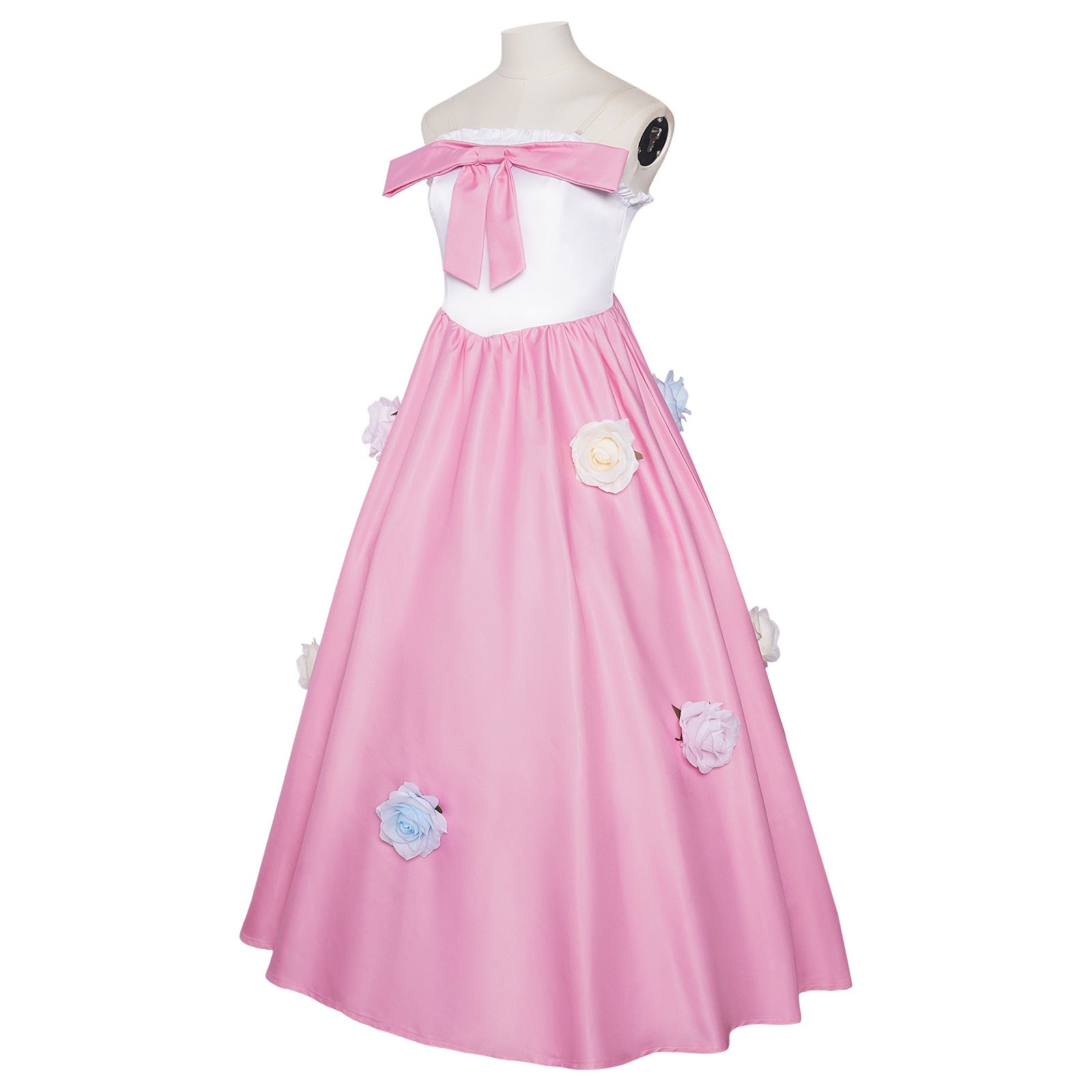Aikatsu! Ichigo Hoshimiya Cosplay Costume Halloween Evening Dress - Halloweez