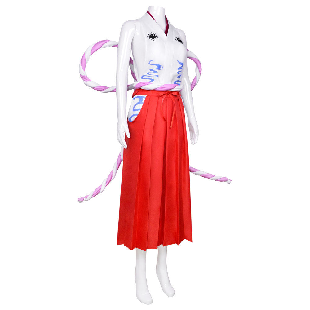 One Piece Yamato Cosplay Costume Halloween Women Party Outfit In Stock - Halloweez