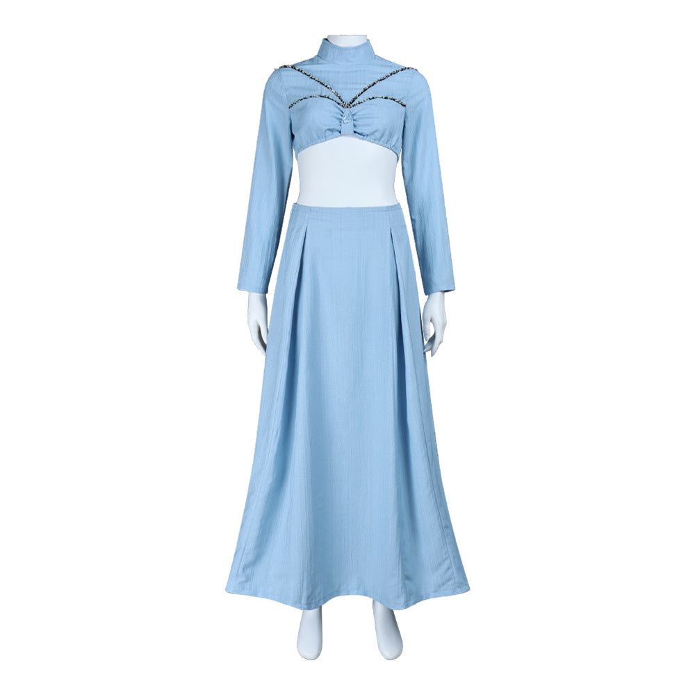 Star Wars Padmé Amidala Cosplay Dress Elegant Outfit for Halloween Party - Halloweez