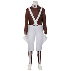 Oompa Loompa Cosplay Costume for Halloween Party & Comic‑Con Event