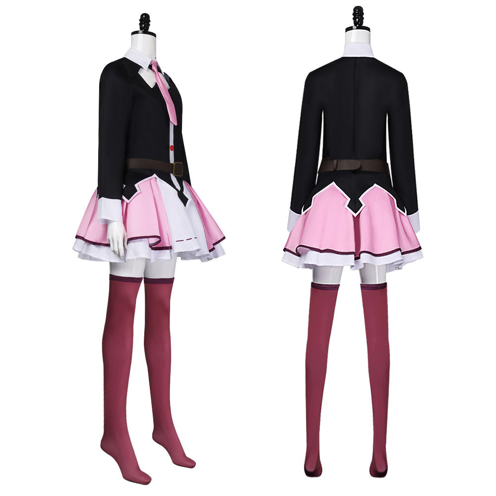 KonoSuba: God's Blessing on This Wonderful World! Megumin Yunyun Aqua Cosplay Costume - Halloweez