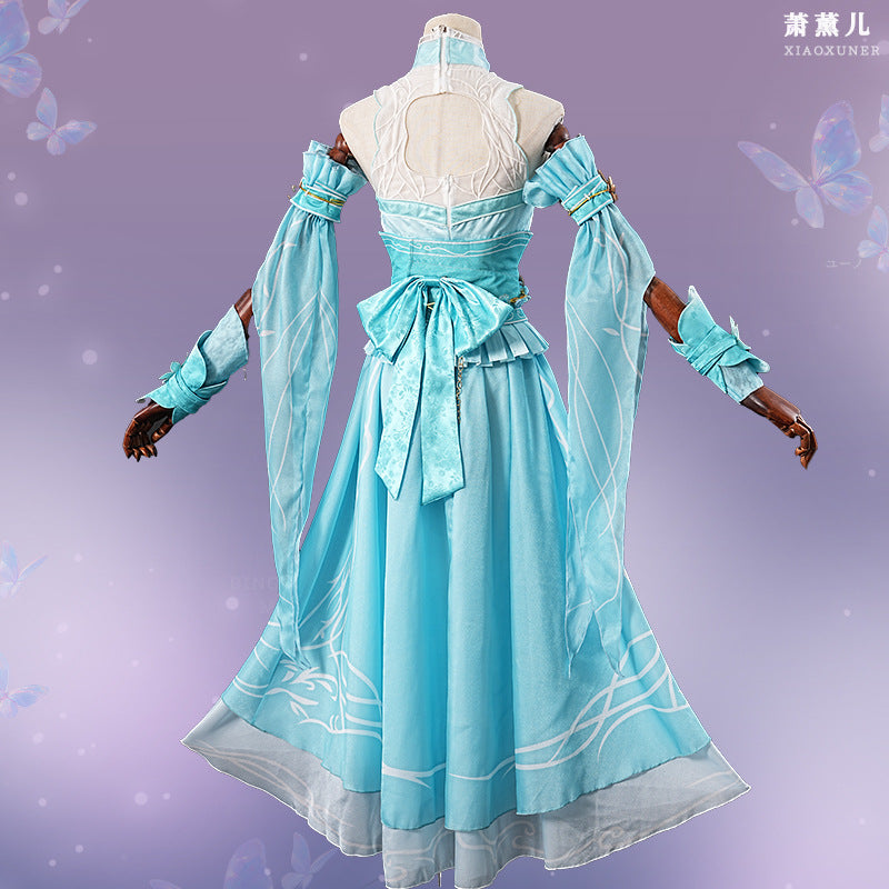 Battle Through The Heavens Xiao Yan Xiao Xun'er Cosplay Ancient Long Costume - Halloweez