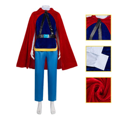 Snow White Prince Cosplay Costume, Custom-Made, for Halloween & Anime Con
