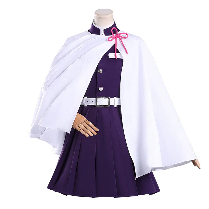 High-End Tsuyuri Kanawo Cosplay Costume, Demon Slayer Kimetsu no Yaiba Classic Anime Cosplay Outfit for Women