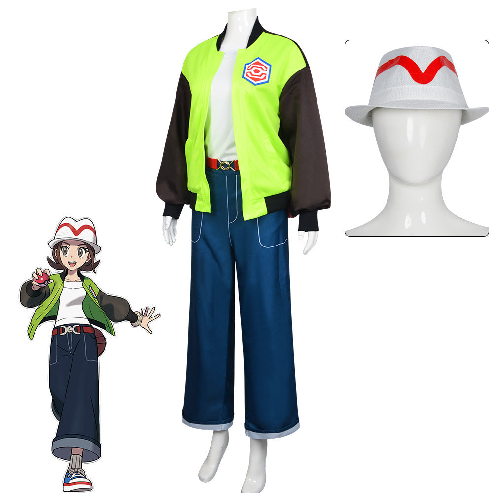 Pokémon Legends Z-A Taunie Cosplay Outfit Game Same Style Daily Coat Costume - Halloweez