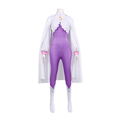 Re:ZERO Starting Life in Another World Emilia Cosplay Jumpsuit Bodysuit - Halloweez