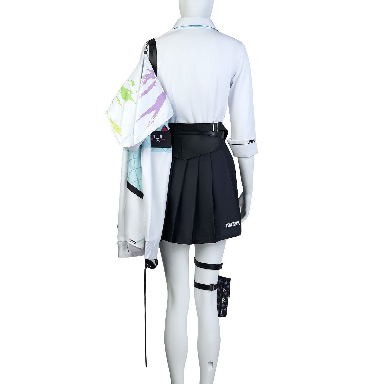 Wuthering Waves Linaria Cosplay Costume, Full Set Anime Game Role Play Outfit, Women Fashion Cosplay Dress for Party & Cosplay Event - Halloweez