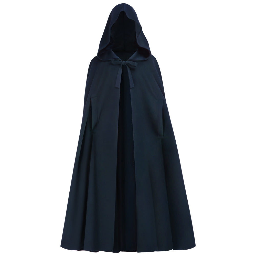 Medieval Hobbit Elf Hooded Cloak Cosplay, Custom, Halloween Renaissance Cape - Halloweez
