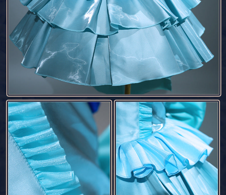 Hanon Hosho Cosplay Costume Mermaid Melody Pichi Pichi Pitch Full Set - Halloweez