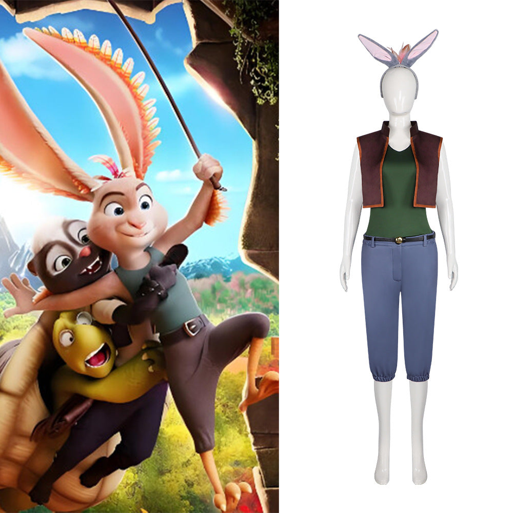Chickenhare and the Hamster of Darkness Chickenhare & Melo Cosplay Costume