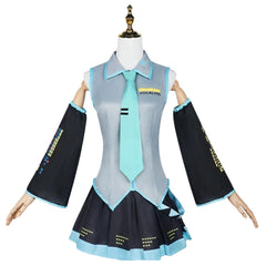 Hatsune Miku Cosplay Costume,Custom Outfit for Halloween & Anime Con