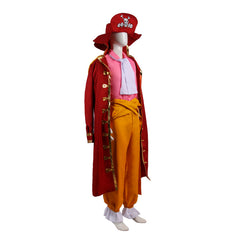 One Piece Gol D Roger Cosplay Costume，Custom‑Made for Halloween & Comic Con