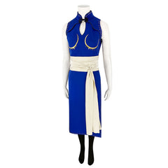 Street Fighter Chun‑Li Cosplay Costume, Custom Outfit for Halloween & Comic‑Con