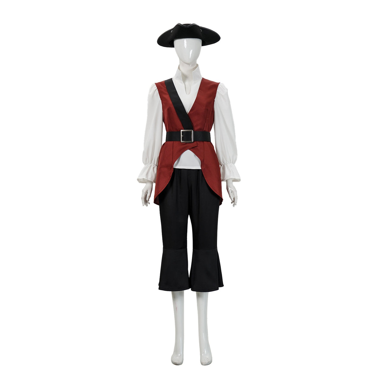 Pirates of the Caribbean Elizabeth Pirate Cosplay Costume Custom For Halloween