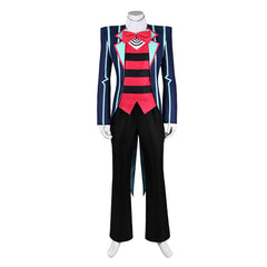 Hazbin Hotel Vox Cosplay, Custom Suit Outfit for Halloween & Comic Con