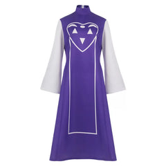 Undertale Toriel Cosplay Costume Long Dress Full Set Game Character Outfit - Halloweez