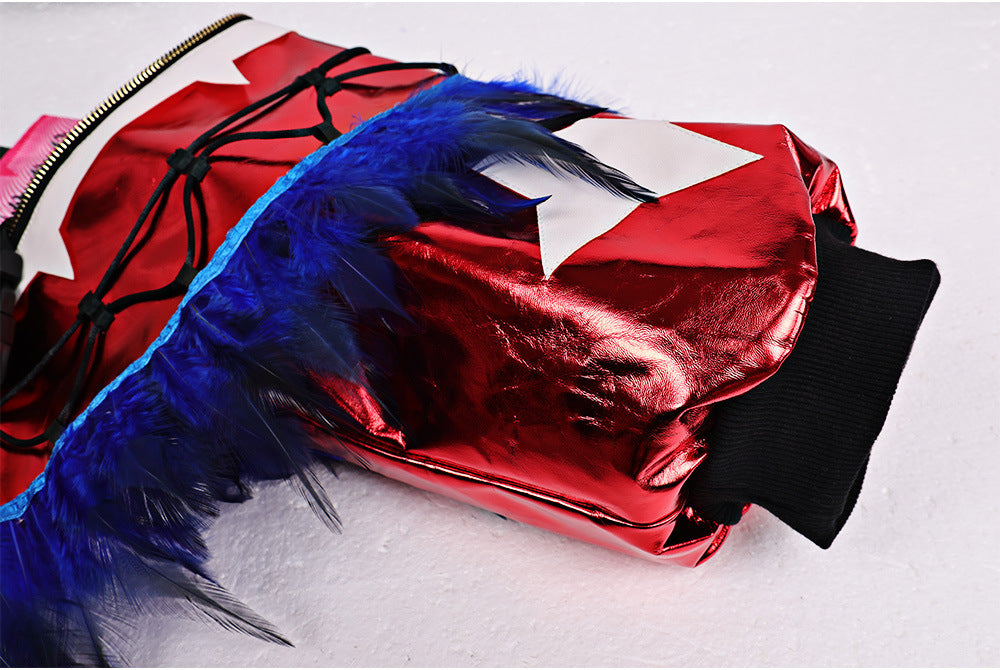 Delta Action Mai Xiaowen Red Skin x Vyshyvanka Collaborative Cosplay Costume - Halloweez