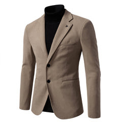 Men Casual Slim Fit Blazer Jacket, Custom‑Fit for Autumn Winter & Halloween