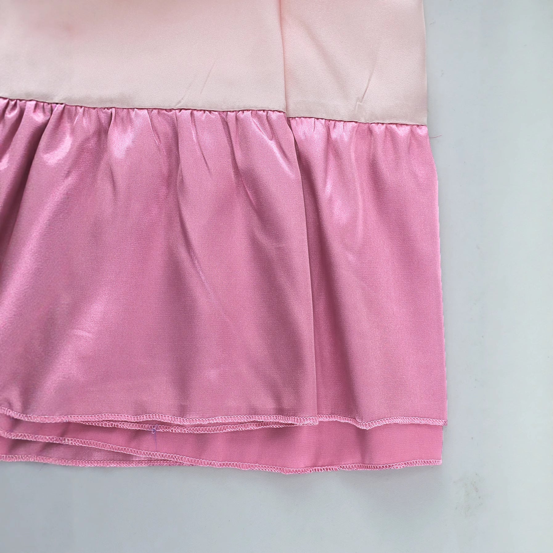 Wicked Glinda Pink White Camisole Nightgown Stage Cosplay Costume Outfit - Halloweez