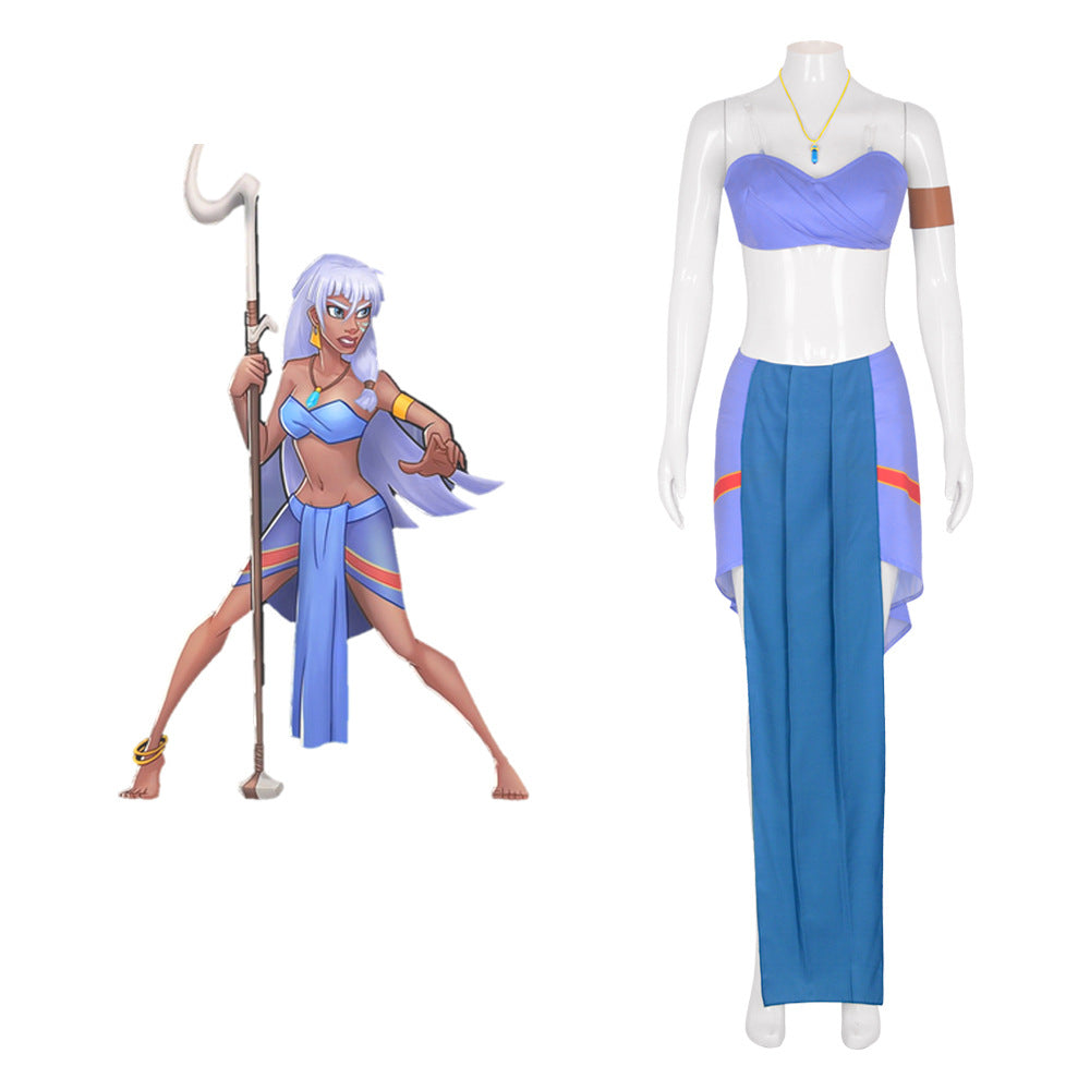 Atlantis: The Lost Empire Princess Kida Cosplay Costume Outfit for Adults - Halloweez