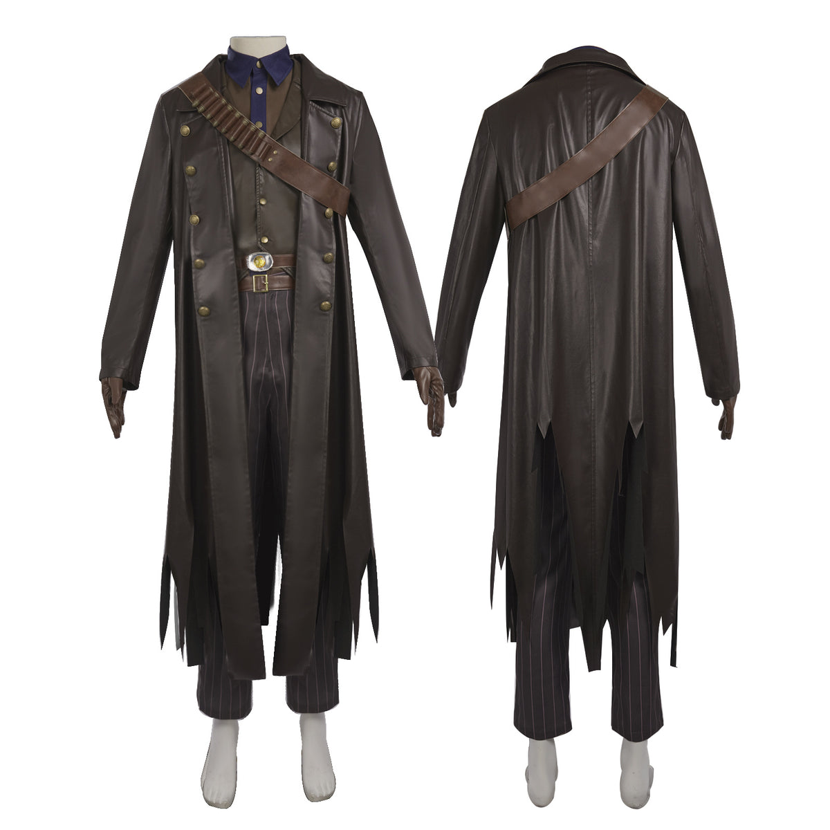 Fallout Season 1 The Ghoul Full Cosplay Costume Set for Halloween Cosplay Outfit - Halloweez