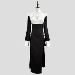 Sexy Nun Cosplay Costume, Custom Made for Halloween & Cosplay Party