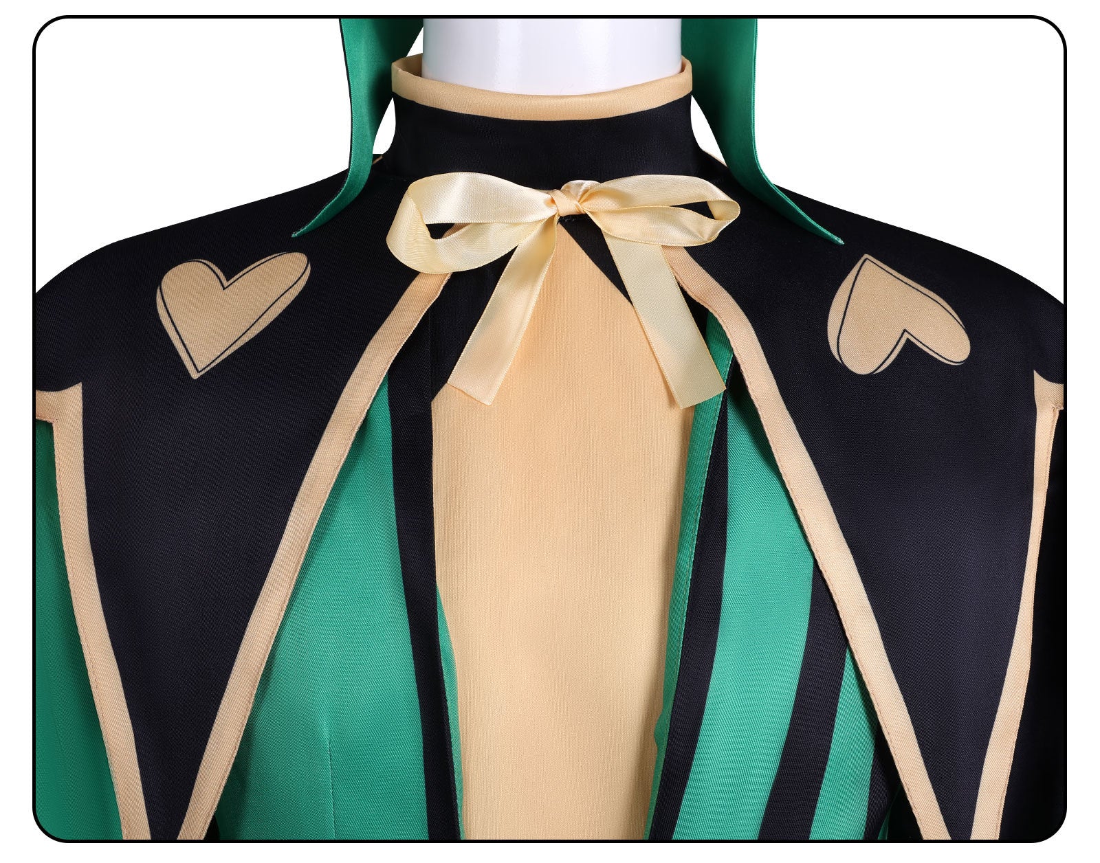 Freak Circus Harlequin Jester Pierrot Clown Cosplay Costume - Halloweez