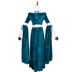 Medieval Velvet Princess Gown Cosplay Costume Custom for Halloween & Masquerade
