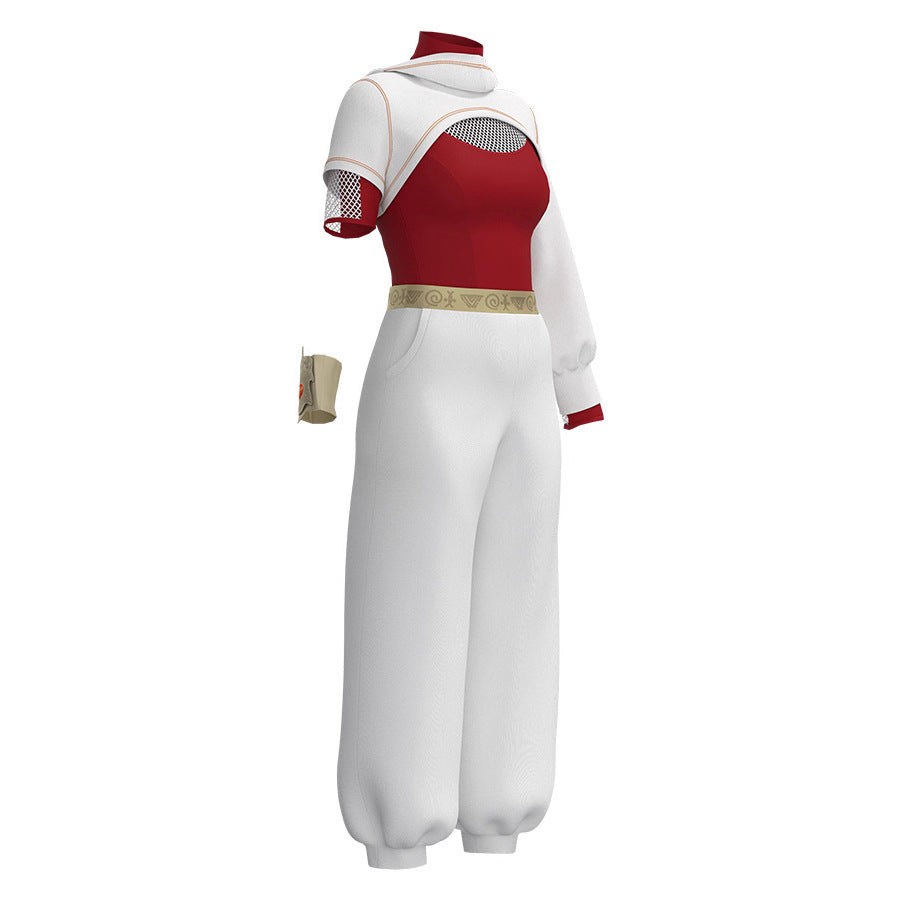 ZOMBIES High School Eddie Cosplay Costume Halloween Retro Stage Performance Outfitlay服装 - Halloweez