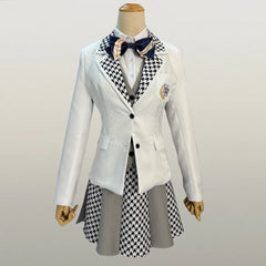Blue Lock White Treasure High School Uniform Cosplay Costume, Custom Made
